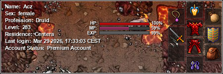 Signature for player Acz