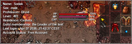 Signature for player Sodak