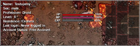 Signature for player Testujemy